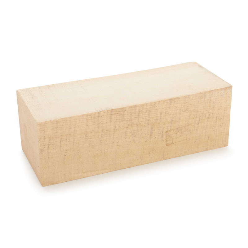 Tupelo Wood Carving Stock - Thickness:4" - Width:6" - Length:12"